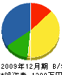 釜沢塗装店 貸借対照表 2009年12月期