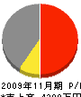 メイゾン岩沢 損益計算書 2009年11月期