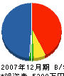 中川建設 貸借対照表 2007年12月期