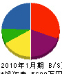 斉藤工業 貸借対照表 2010年1月期