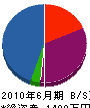 井之上設備 貸借対照表 2010年6月期