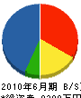 平井工務店 貸借対照表 2010年6月期
