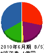 斗伸 貸借対照表 2010年6月期