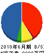 太成興業 貸借対照表 2010年6月期 太成興業 貸借対照表 2010年6月期