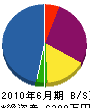 石田興業 貸借対照表 2010年6月期