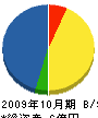 藤井組 貸借対照表 2009年10月期
