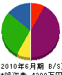 渡辺興業 貸借対照表 2010年6月期