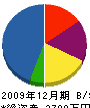 武善建設 貸借対照表 2009年12月期