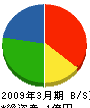 辰巳工務店 貸借対照表 2009年3月期