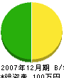 松山電気 貸借対照表 2007年12月期