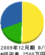 米村電気工事店 貸借対照表 2009年12月期