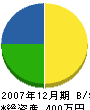 辻造園緑化 貸借対照表 2007年12月期