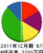 三栄電工 貸借対照表 2011年12月期