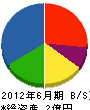 飯島興産 貸借対照表 2012年6月期