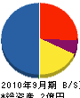 新日本建設 貸借対照表 2010年9月期