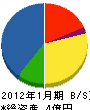 湘南電設 貸借対照表 2012年1月期