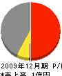 日本クレスト 損益計算書 2009年12月期