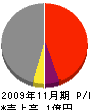 田辺工務店 損益計算書 2009年11月期