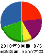 渡辺木工 貸借対照表 2010年9月期