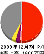 上野造園 損益計算書 2009年12月期