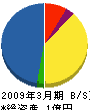 オサム建設工業 貸借対照表 2009年3月期