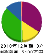 藤田管工 貸借対照表 2010年12月期