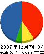 濱野建設 貸借対照表 2007年12月期