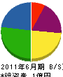 京葉パイピング 貸借対照表 2011年6月期