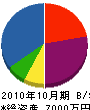 新栄建設 貸借対照表 2010年10月期