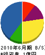 中部緑化土木 貸借対照表 2010年6月期