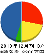 青塚電気工事 貸借対照表 2010年12月期