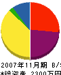 岸本駒造園 貸借対照表 2007年11月期