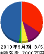 辰巳工務店 貸借対照表 2010年9月期