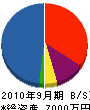 辰巳工務店 貸借対照表 2010年9月期 辰巳工務店 貸借対照表 2010年9月期