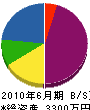 昭和技研 貸借対照表 2010年6月期