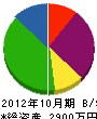 野田信建設 貸借対照表 2012年10月期