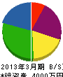 川西電業 貸借対照表 2013年3月期