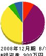 石井工務店 貸借対照表 2008年12月期