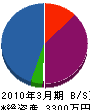 坂本建設 貸借対照表 2010年3月期