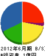 坂本鉄工 貸借対照表 2012年6月期