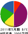 曽木観光開発 貸借対照表 2011年5月期