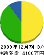 岡田建材土木 貸借対照表 2009年12月期