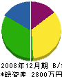 紫牟田建設 貸借対照表 2008年12月期