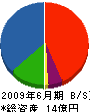 沖縄建材 貸借対照表 2009年6月期
