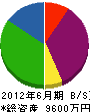 イシキヨ 貸借対照表 2012年6月期
