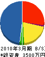 蛭田総業 貸借対照表 2010年3月期