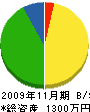 西日本工業 貸借対照表 2009年11月期
