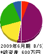 平井土木 貸借対照表 2009年6月期