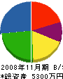 松尾住設 貸借対照表 2008年11月期