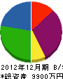 野沢建設 貸借対照表 2012年12月期